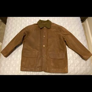 Genuine Holland and Holland suede/wool field coat